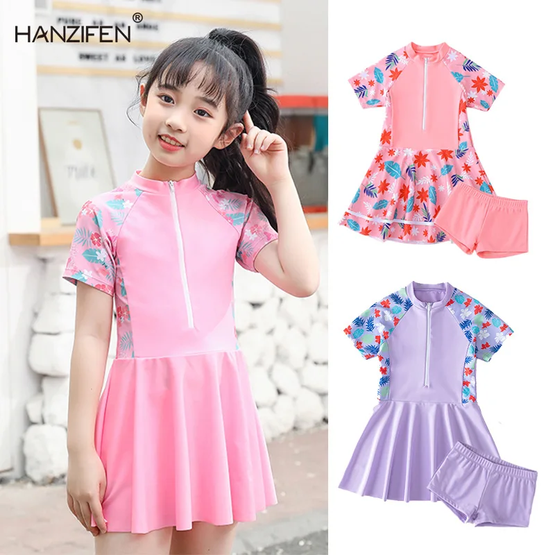 Traje de baño princesa niña para natación – Algodón cómodo y divertido - imagen 2