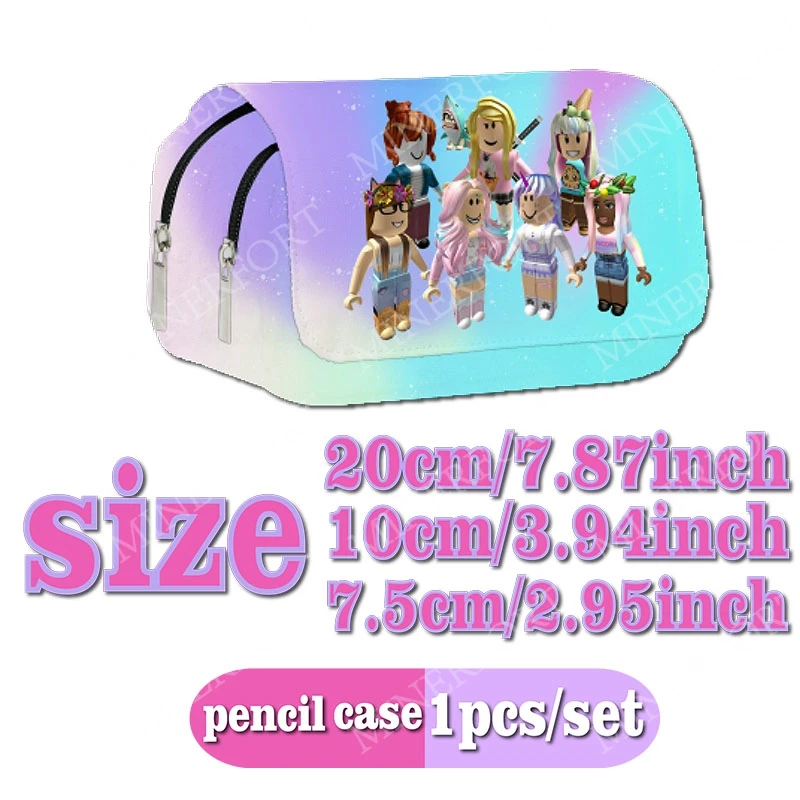 Estuche de lápices Roblox Girl Fruits para cole y fiesta infantil - imagen 5
