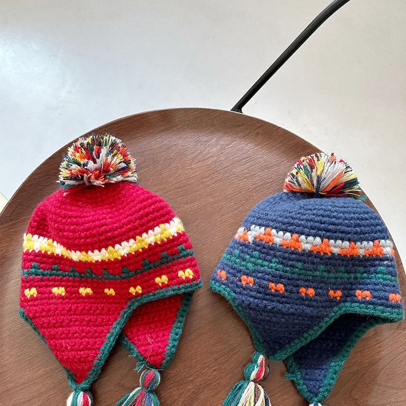 Gorro infantil con colores vivos