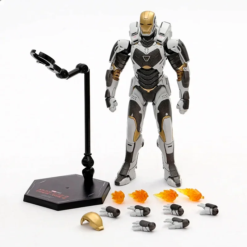 ZD Toys Figura Coleccionable Iron Man Marvel – Estatua Acción Premium - imagen 4