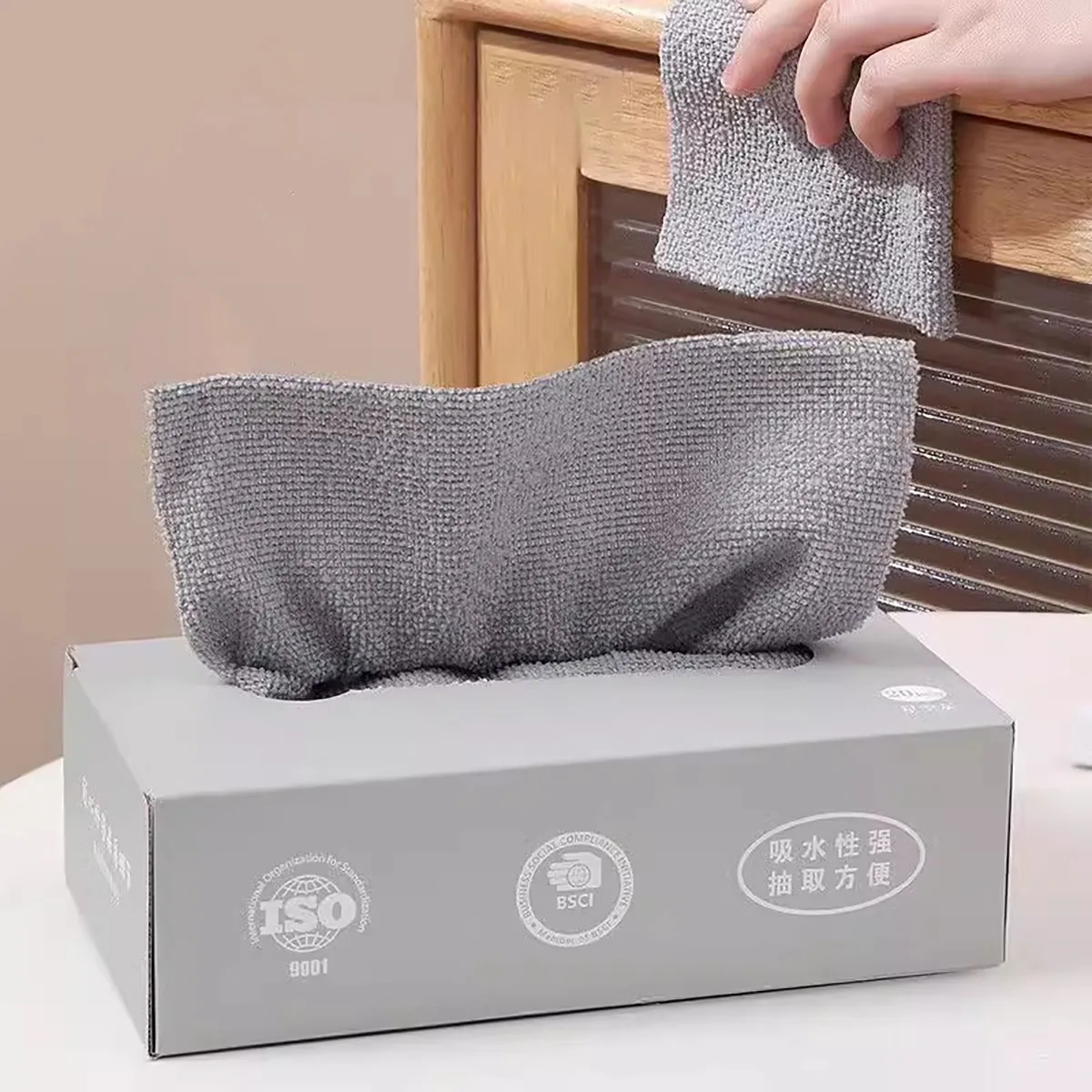 Paños desechables de microfibra absorbentes para fregar - imagen 2