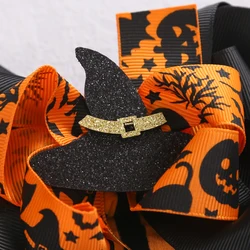 Diadema bebé Halloween calabaza elástica para recién nacido niña