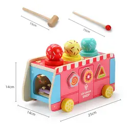 Clasificador de formas en madera para niños multifunción