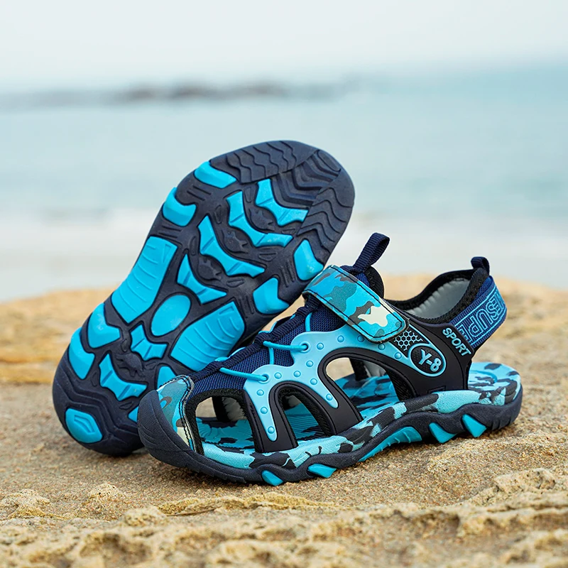 Sandalias de verano para niño – Antideslizantes y ligeras de piel - imagen 4