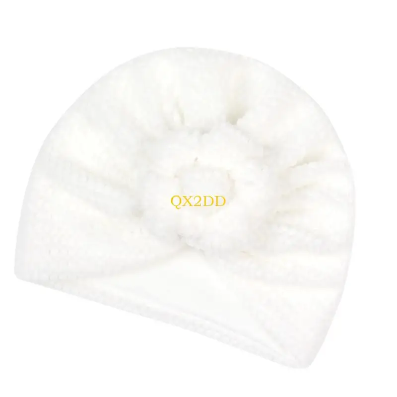 QX2D Gorros de punto cálidos, cómodos para bebés y niños pequeños - imagen 4