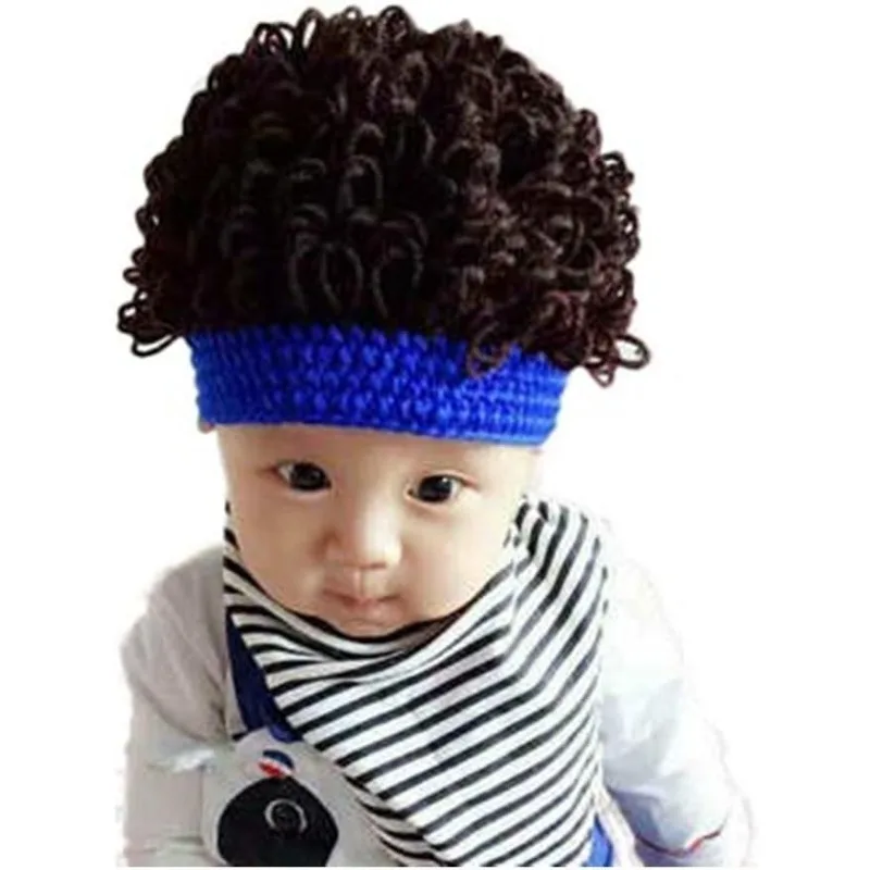 Gorro peluca infantil Halloween – Tejido cálido con personaje - imagen 5