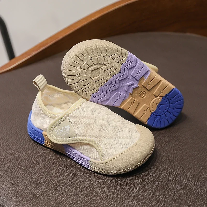 Zapatillas de deporte antideslizantes de malla transpirable para niño - imagen 3