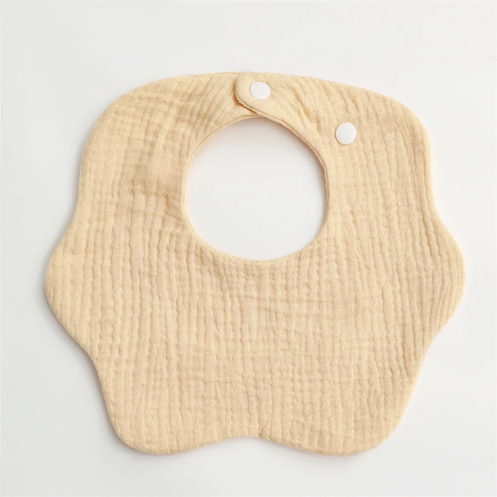 Baberos de gasa de algodón para bebé – Suave absorbente 6 capas - imagen 5