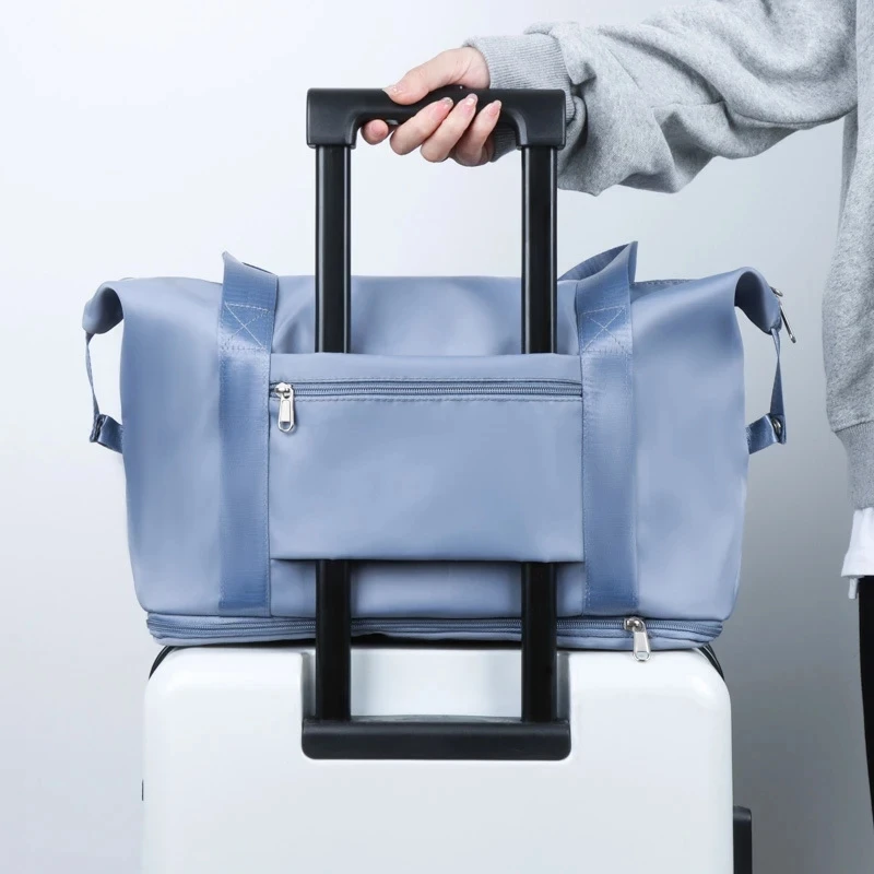 Bolsa maternal espaciosa con organizador de pañales para bebé - imagen 5