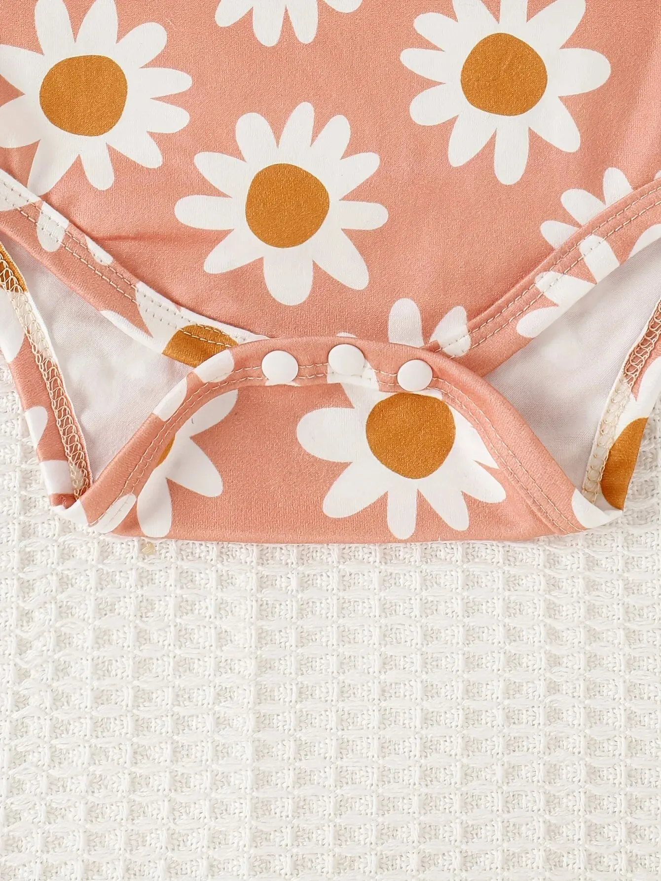 Body de porteo niña de verano con flores lunares - imagen 5