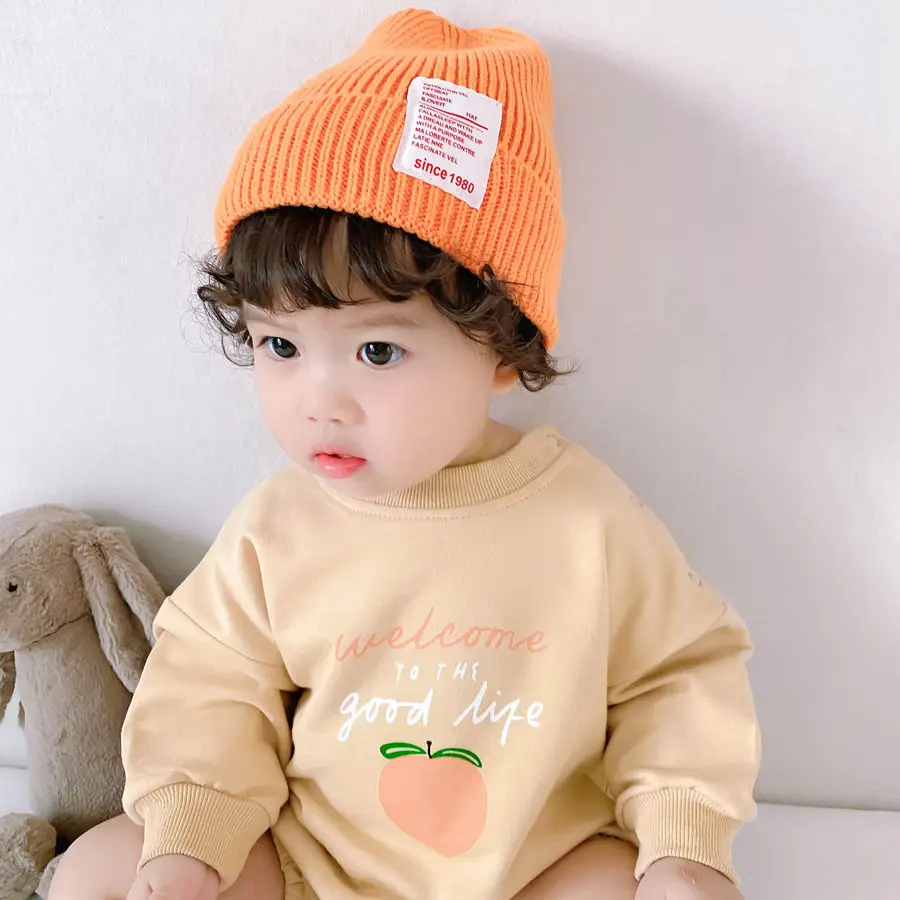 Gorro de punto elástico para niños y niñas – Invierno - imagen 4