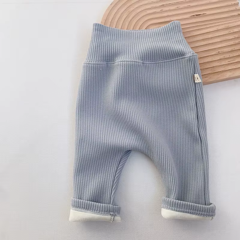 MILANCEL Leggings térmicos de lana para bebé – Suave y abrigado - imagen 2