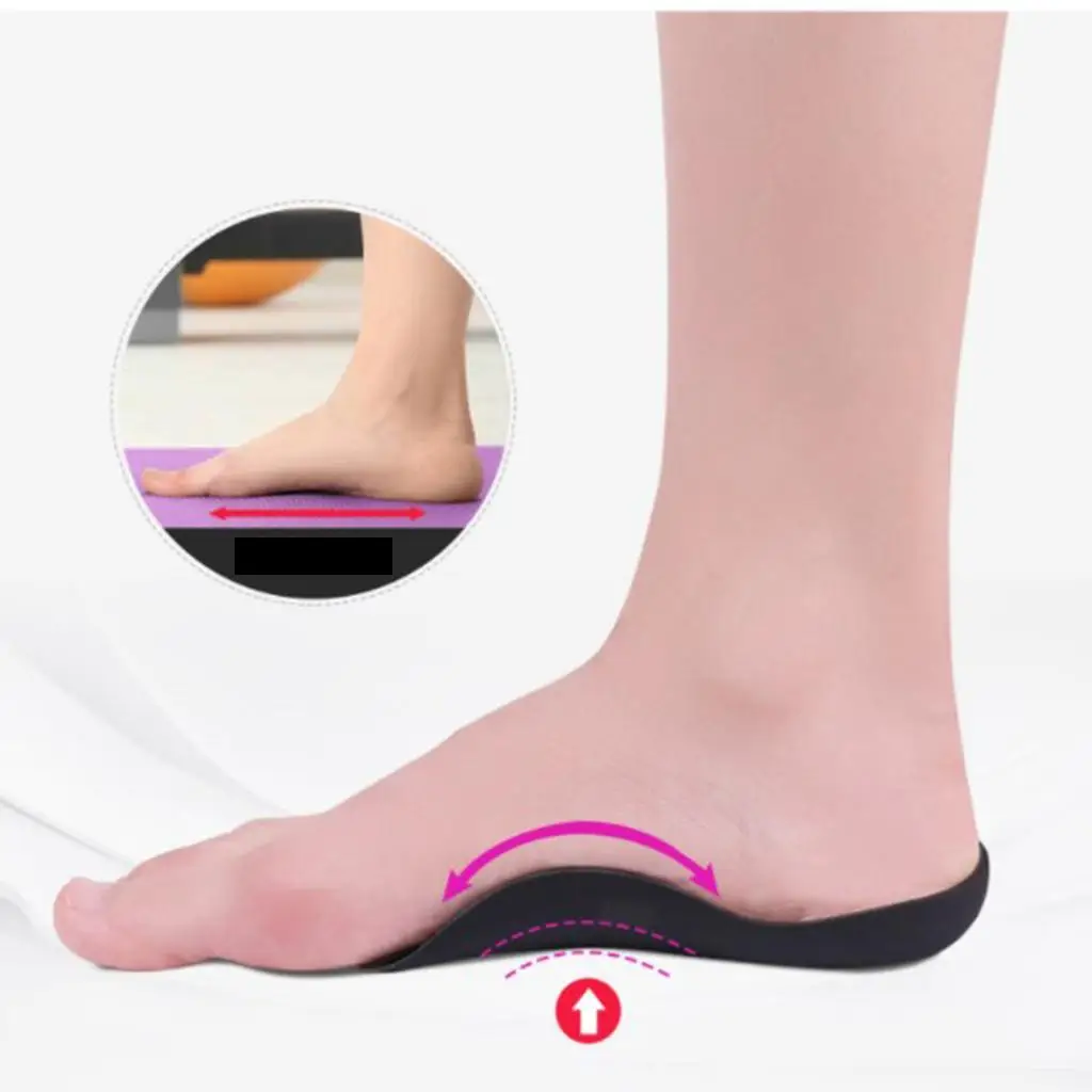 Plantillas ortopédicas para pie plano con gel y soporte de arco - imagen 2