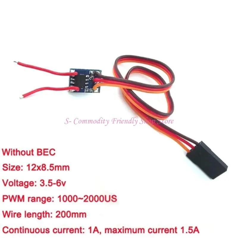 85AE ESC cepillado doble vía para coche RC - imagen 4