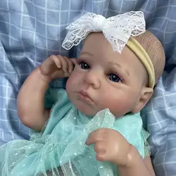 Muñeca Reborn de vinilo con venas visibles – Neonato lavable realista