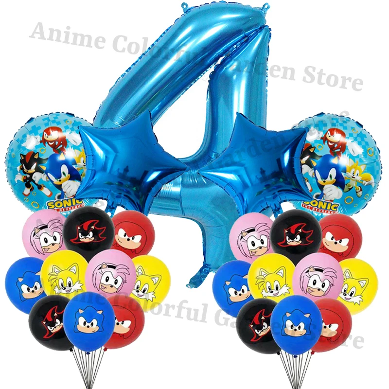 Pack de globos con números