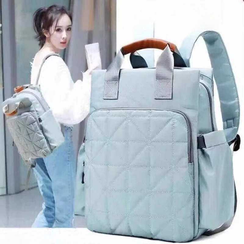 Mochila de maternidad grande multifunción para bebés y mamás - imagen 4