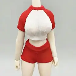 Conjunto de verano para muñecas: top deportivo y pantalón corto
