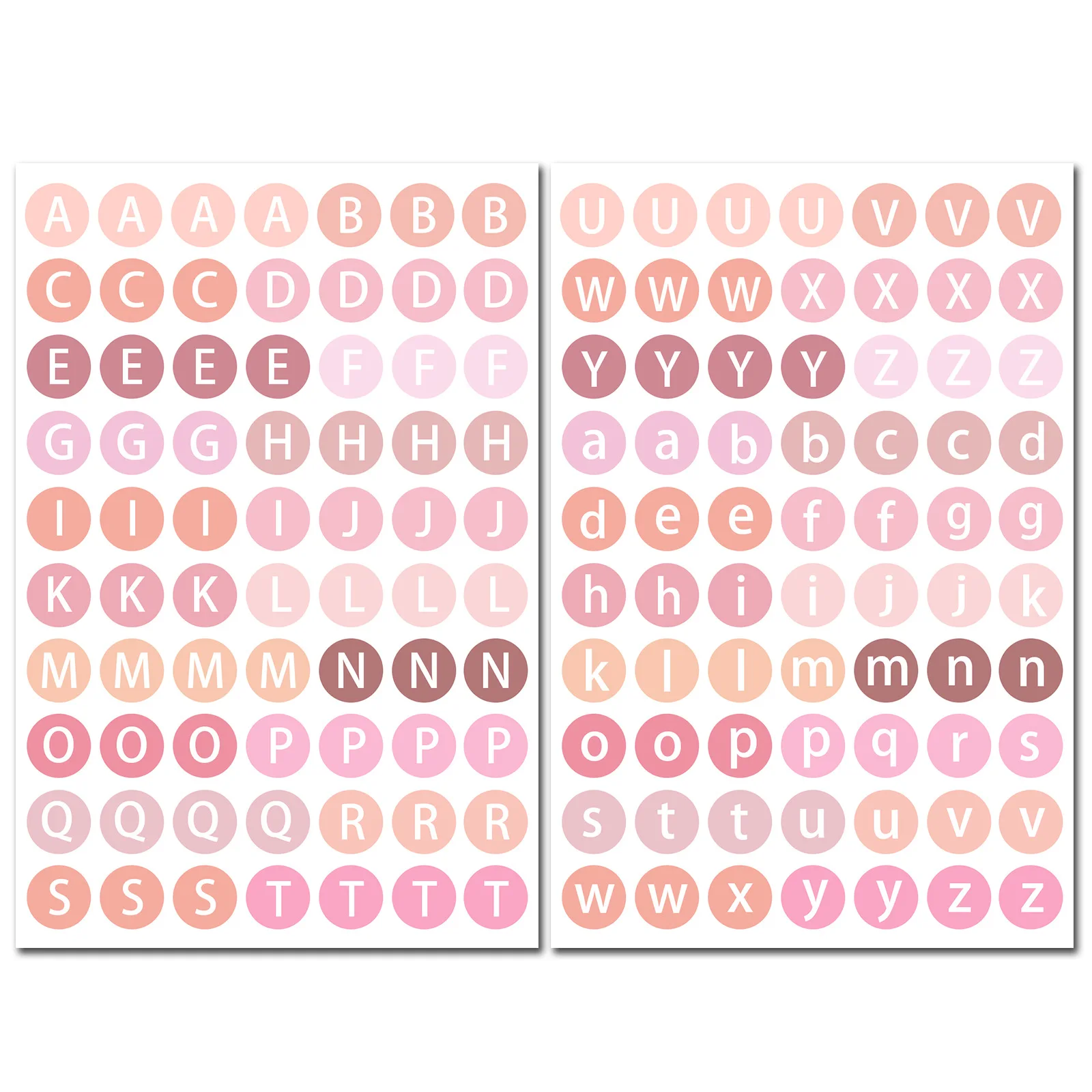 Pegatinas de números para completar fechas y secciones