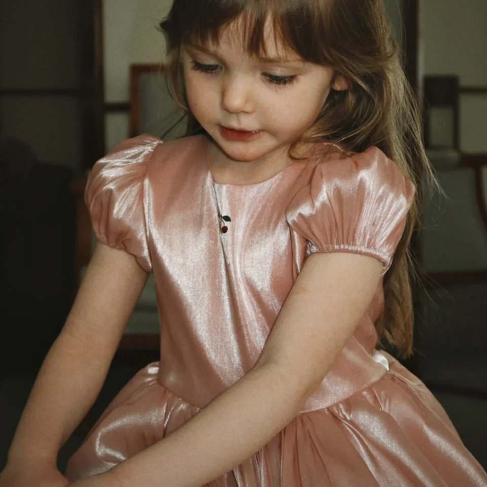 KS vestido de princesa con lentejuelas y tul para niña - imagen 3