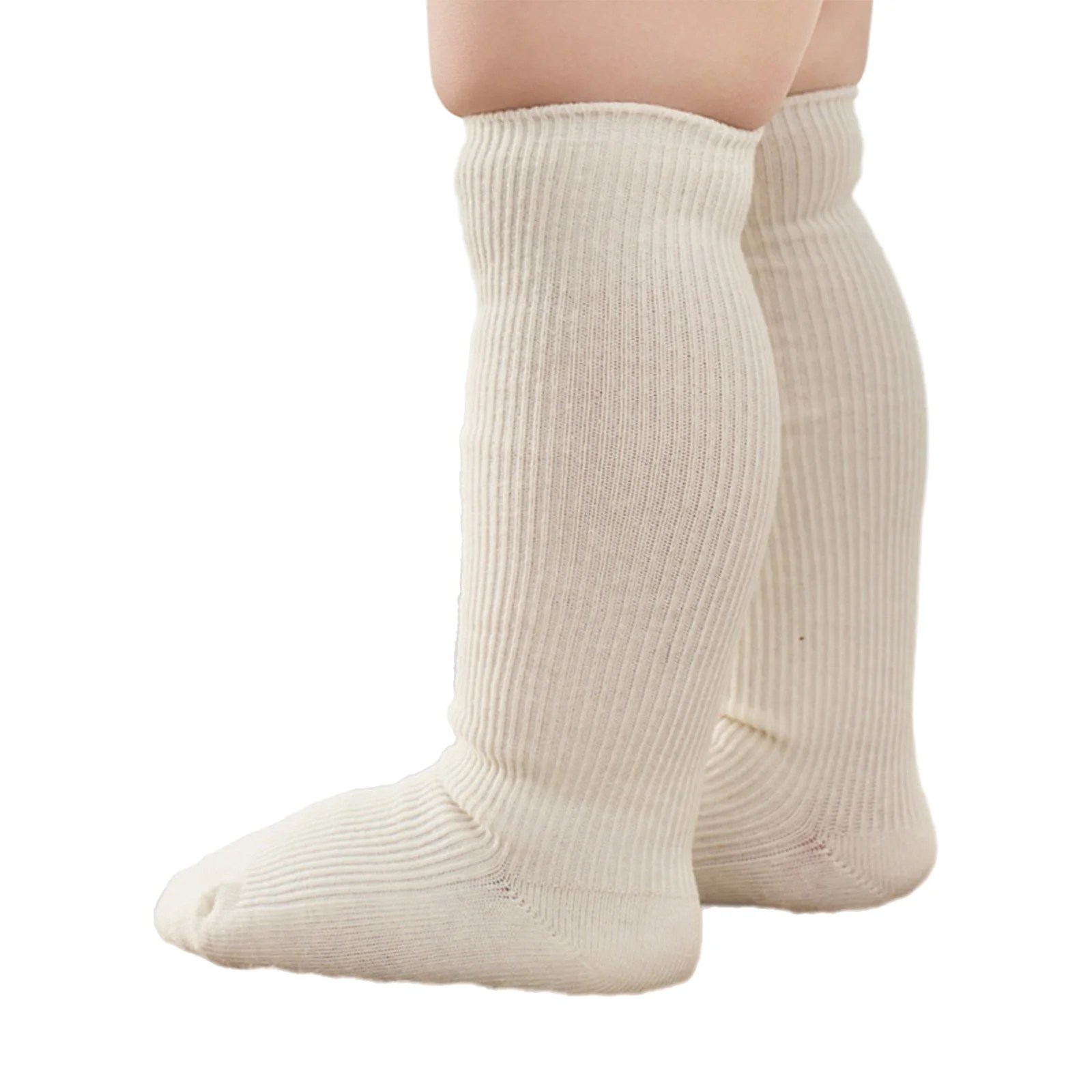 Calcetines antideslizantes para bebés y niños – acanalados lisos - imagen 2