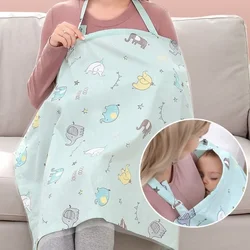 Funda de lactancia portátil con diseño infantil para salir