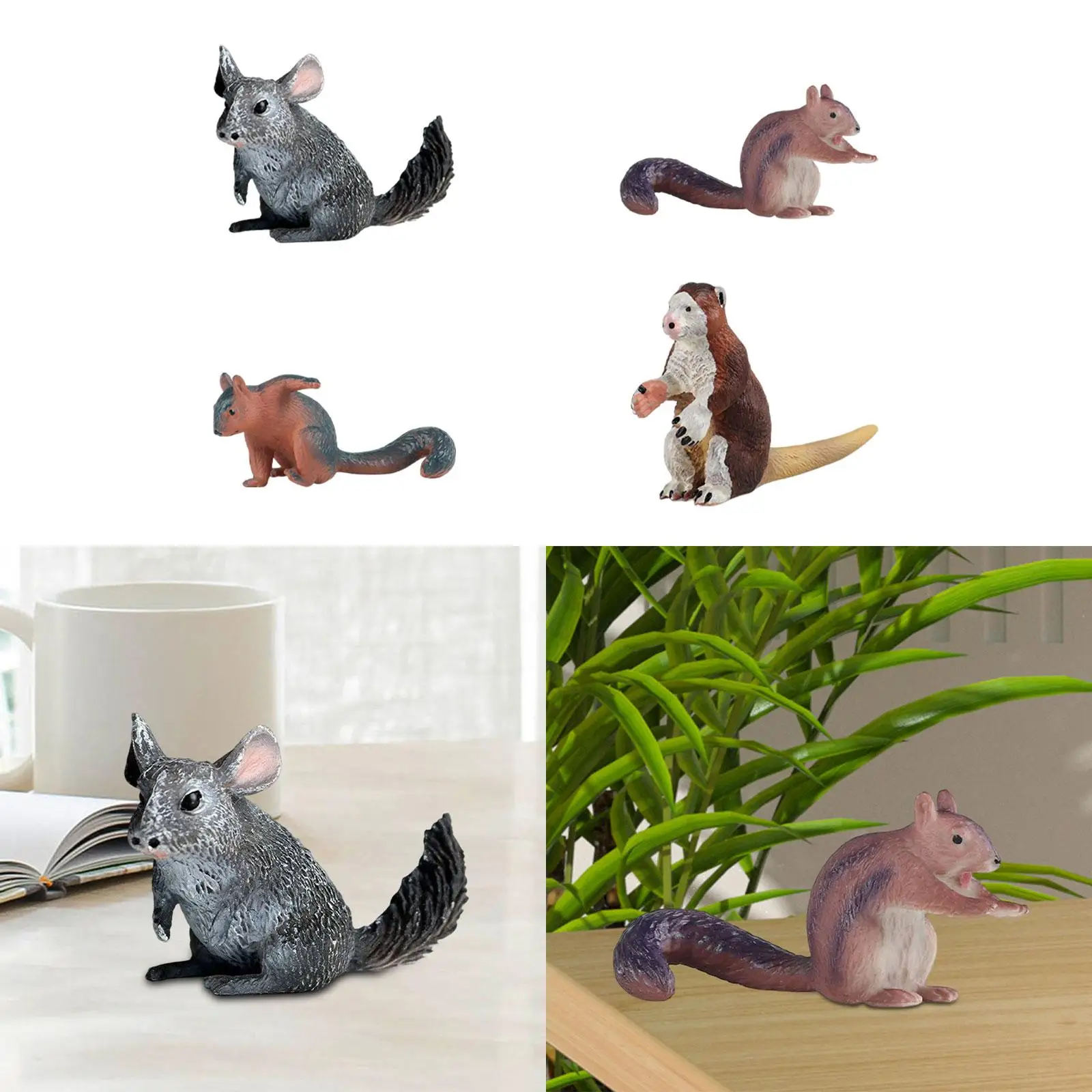 Figuras de animales silvestres para regalo y decoración de hogar - imagen 4