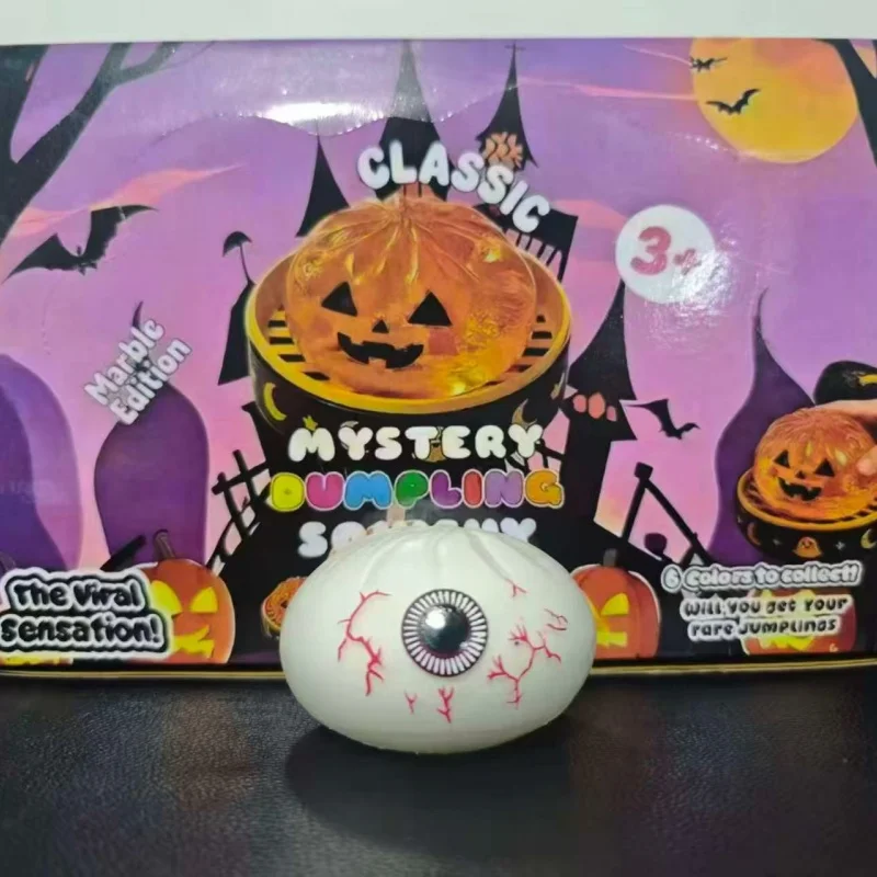 Juguete antiestrés sensorial de Halloween con forma de dumpling - imagen 4
