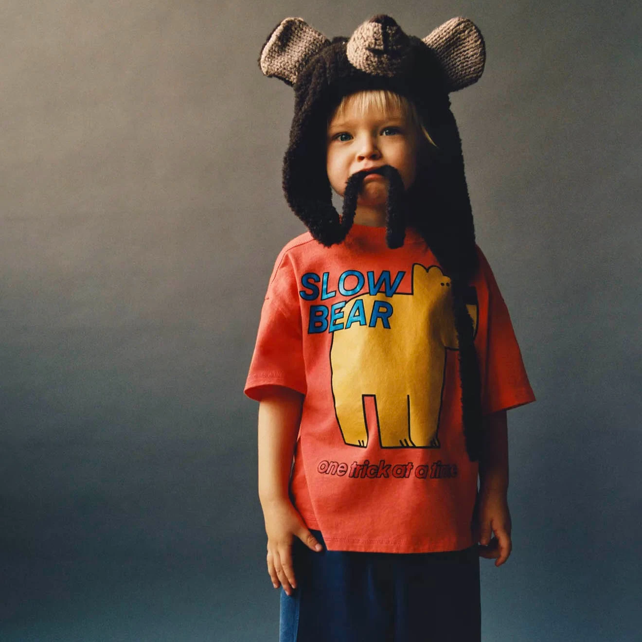 Camiseta de niño algodón con dibujos animados y cuello redondo - imagen 2