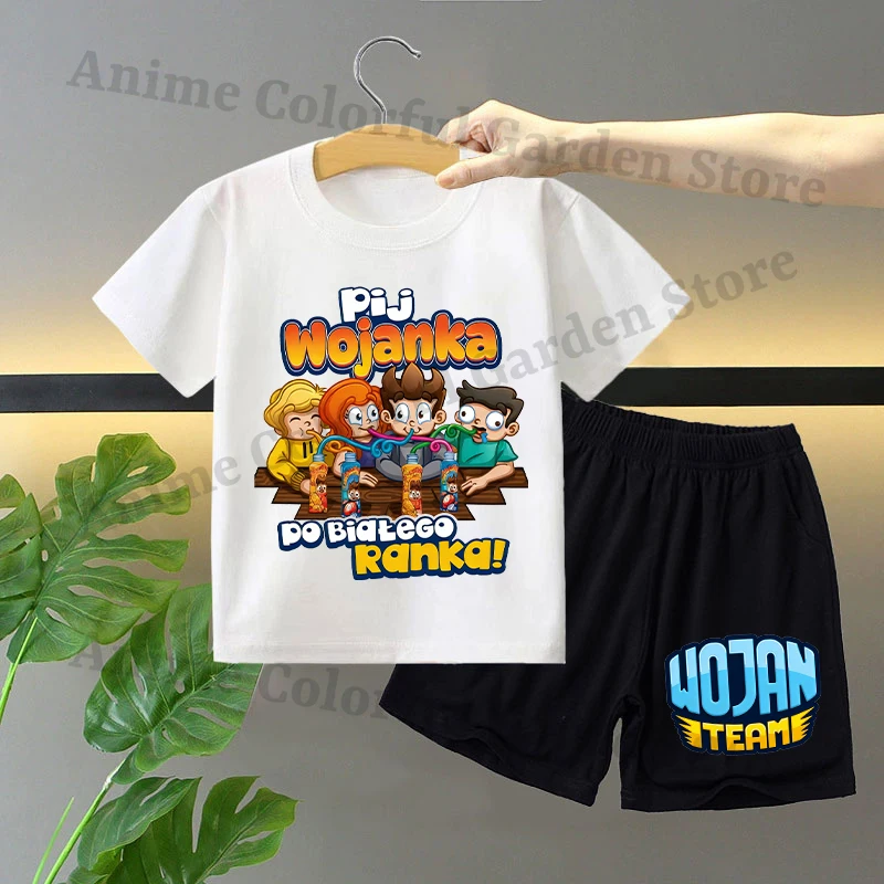 Conjunto infantil Wojan de camiseta manga corta y pantalón corto - imagen 2