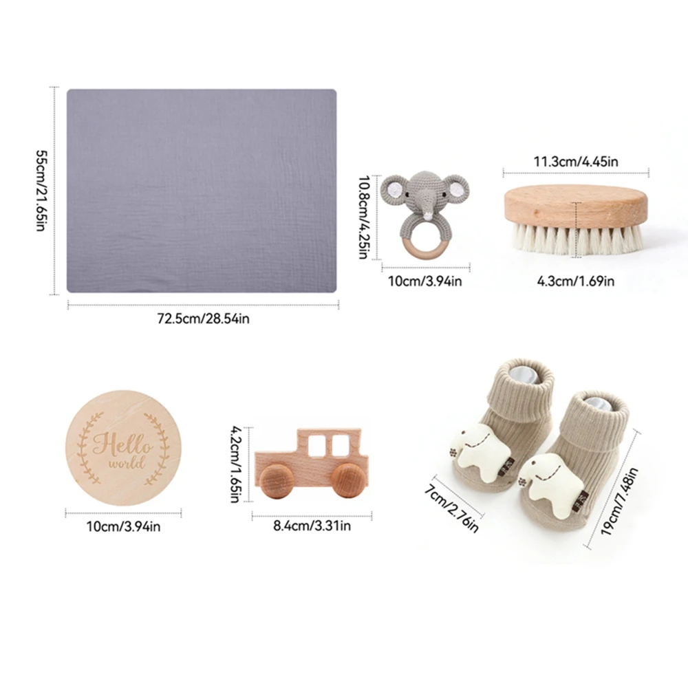 Set de regalo para bebé recién nacido, artículos para el cuidado y el baño