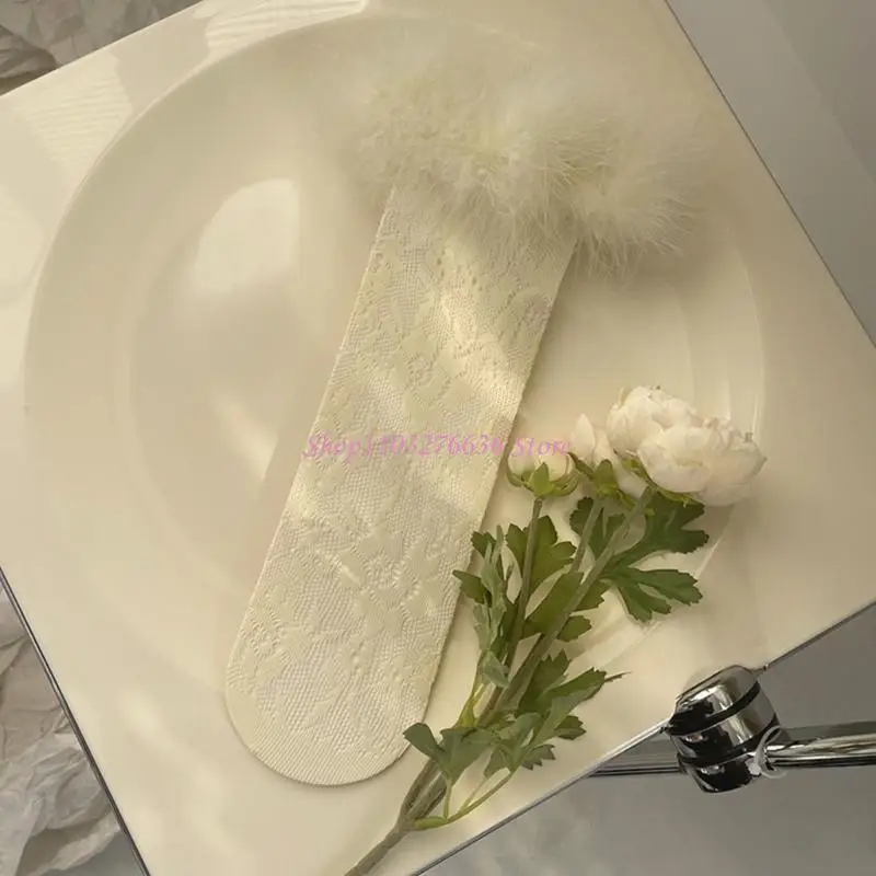 R6FD Sweet Girl calcetines de encaje con puntilla elegante infantil