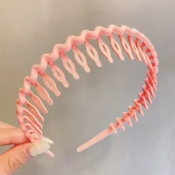 Diadema elástica de resina para niña – Accesorio capilar infantil