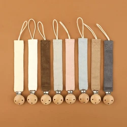 Cadena de pana para chupete con clip – Soporte neonatal