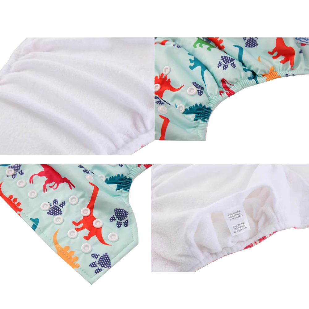 Pañal de tela impermeable para bebé – Suave y de alta calidad - imagen 4