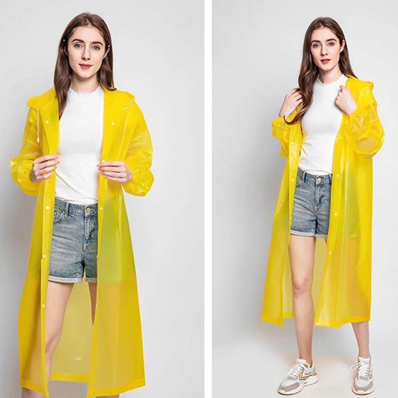 Chubasquero impermeable transparente para adulto - imagen 2