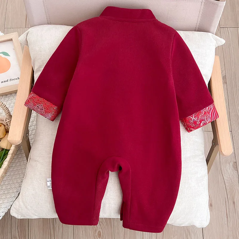 Conjunto de recién nacido para primavera y otoño con mono y sombrero - imagen 2