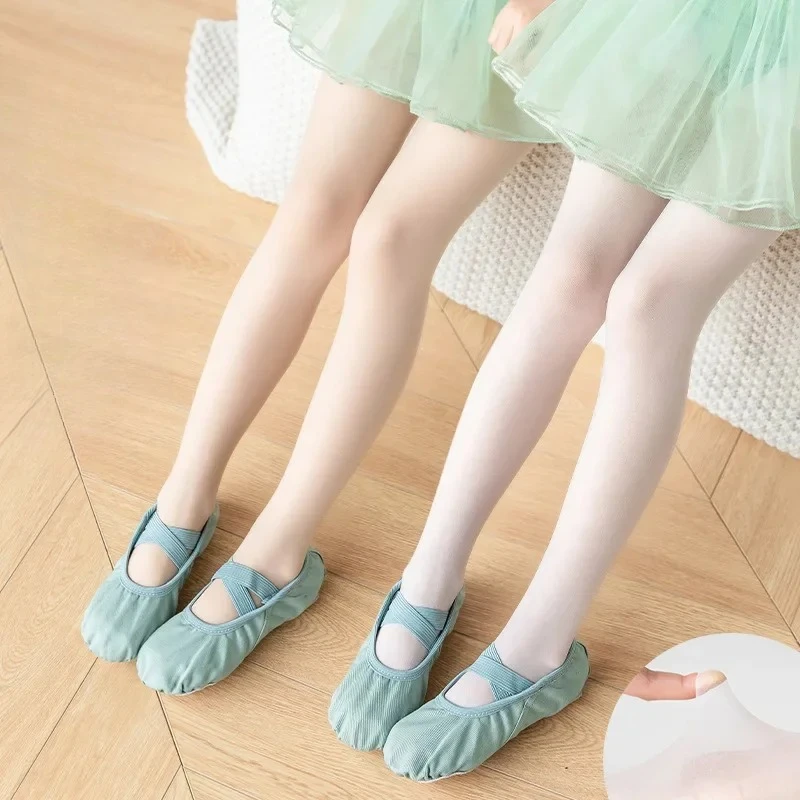 Medias de ballet blancas ultrafinas para niñas – punta reforzada - imagen 5