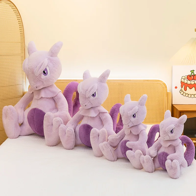 Peluche Pokémon Mewtwo gran tamaño, almohada suave estilo tierno - imagen 2