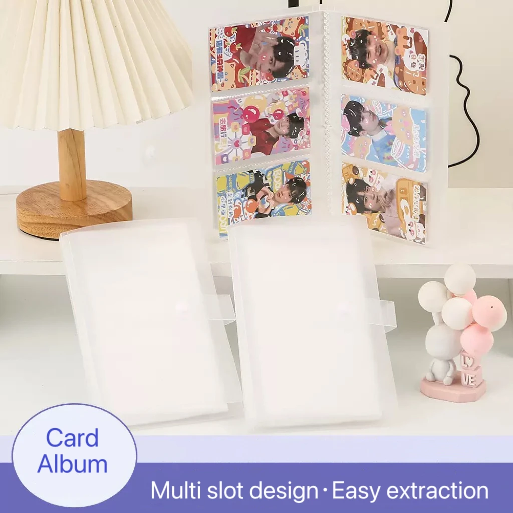 Portatarjetas transparente para tarjetas y álbum de fotos - imagen 3