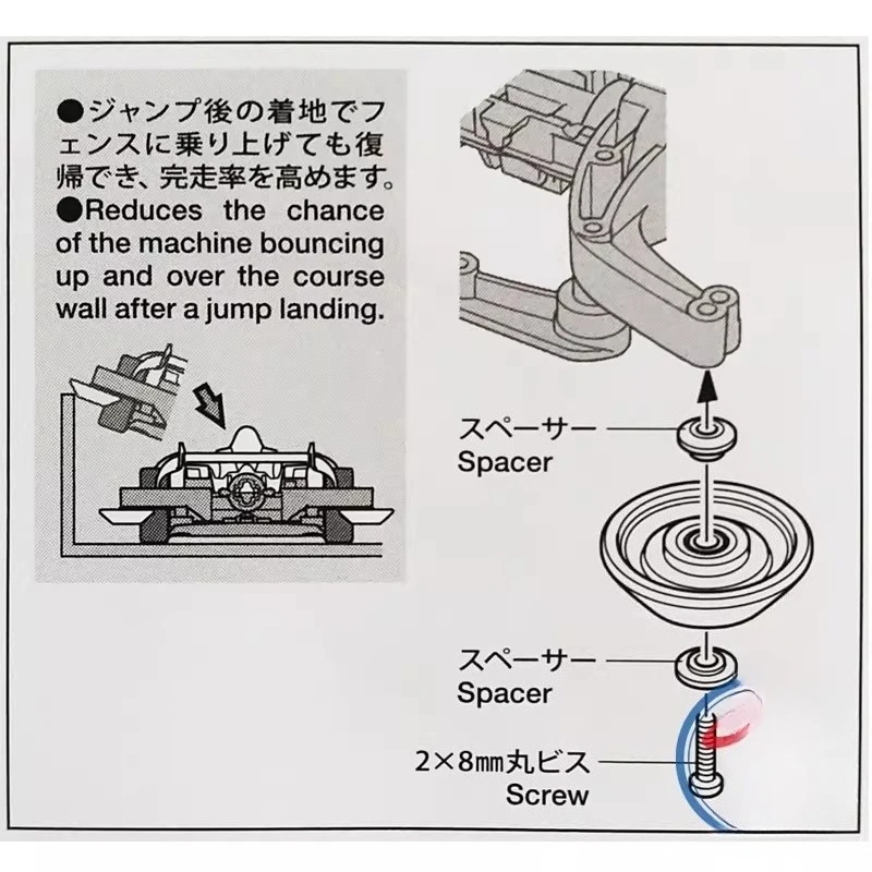Mini 4WD coche de carreras hecho a mano con rodillo de aleación - imagen 3