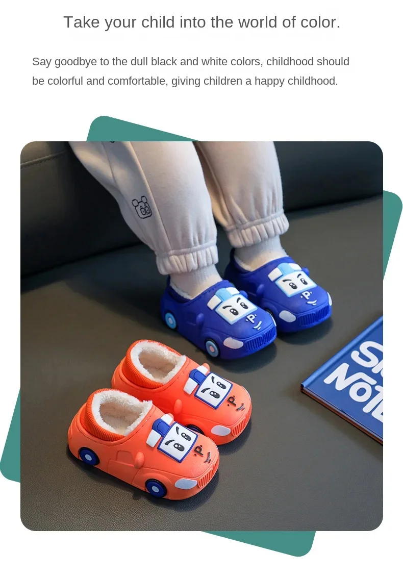Zapatillas infantiles en color