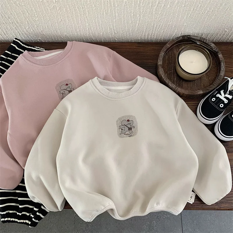 Sudadera infantil de otoño cálida para niños – manga larga - imagen 4