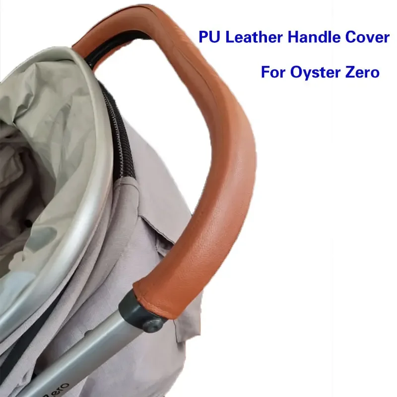 Funda de cuero para barra cochecito Oyster Zero - imagen 3