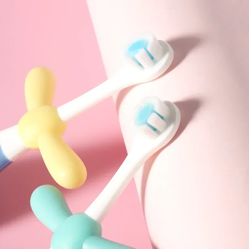 Cepillo de dientes manual para niños 1-6 años, suave y bonito - imagen 5