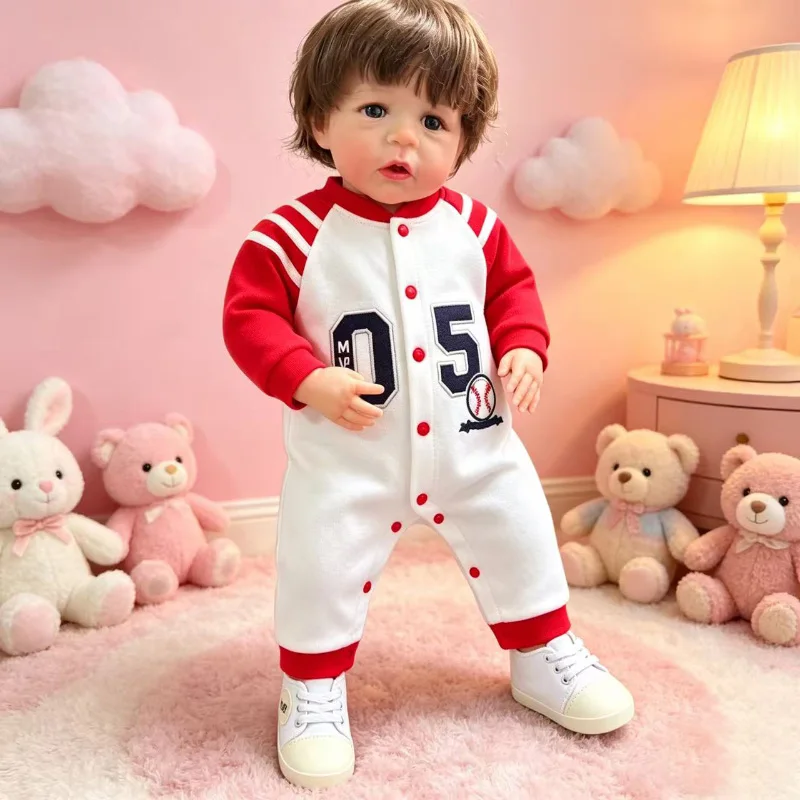 Muñeca Reborn Sandie realista con piel 3D y cabello injertado - imagen 5