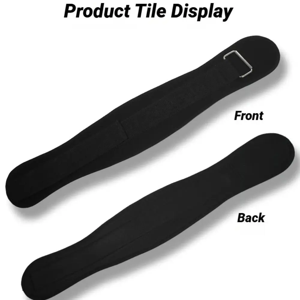 Cinturón de levantamiento de pesas lumbar ajustable para entrenamiento de fuerza