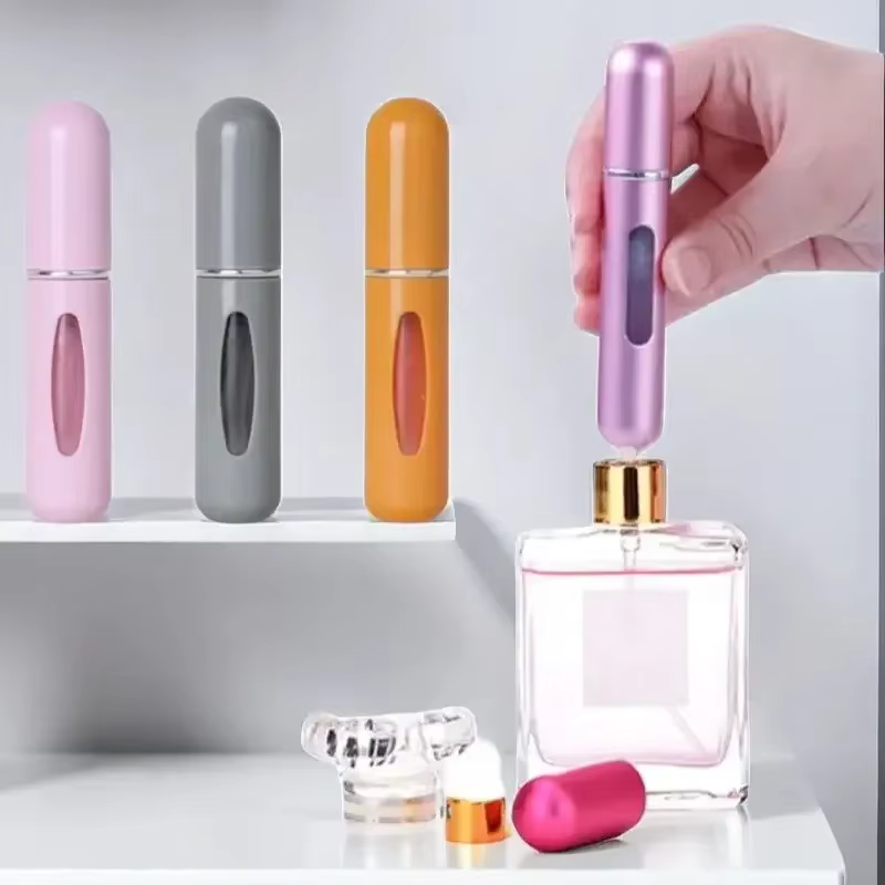 Atomizador de perfume recargable por presión con llenado inferior - imagen 3