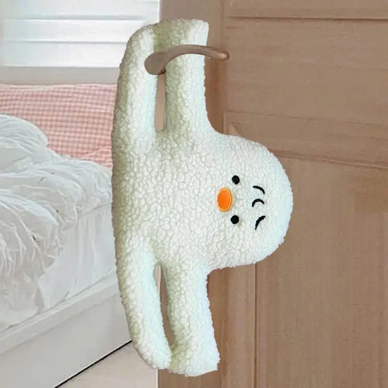 Protector antipellizcos de felpa para puertas – Seguridad infantil - imagen 4