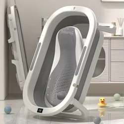 Bañera infantil plegable para bebés – Cómoda y segura